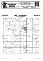 Seely Township, Bricelyn, Directory Map, Faribault County 2006